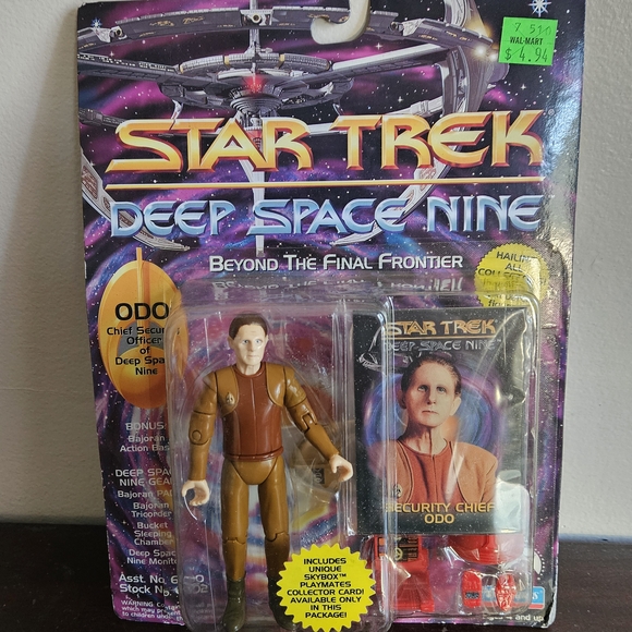 Vintage Star Trek Deep Space Nine Odo Action Figure. MOC 1993 - Picture 1 of 3